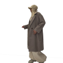 cappotto foderato over space